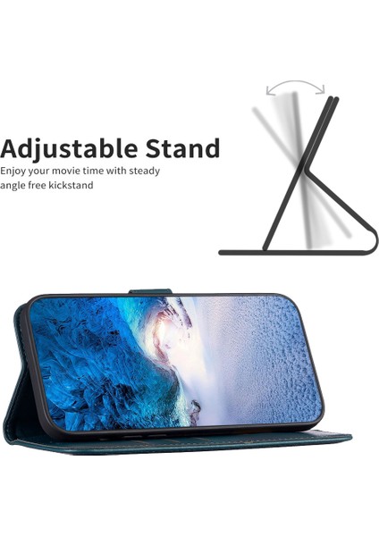 Xstepcase Apple iPhone 6 Plus / 6s Plus / 7 Plus / 8 Plus 5.5 Için Deri Cüzdan Kılıfı, Stant Manyetik Flip Telefon Kapağı (Yurt Dışından)