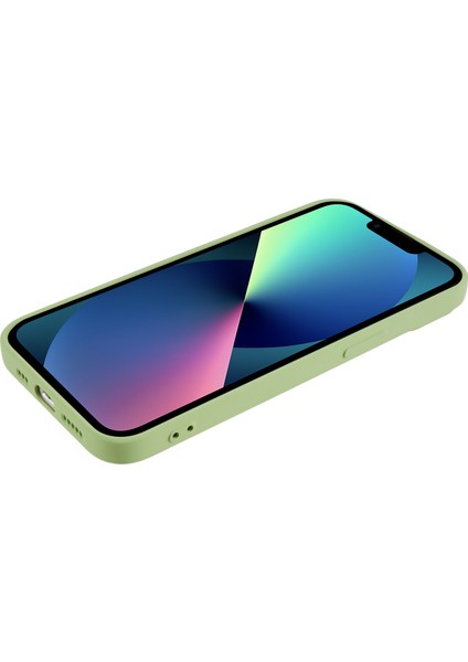 Xstepcase Apple iPhone 13 Mini Kauçuk Tpu Kılıfı Fiber Astar Çırpmaya Dayanıklı Telefon Kapağı (Yurt Dışından)