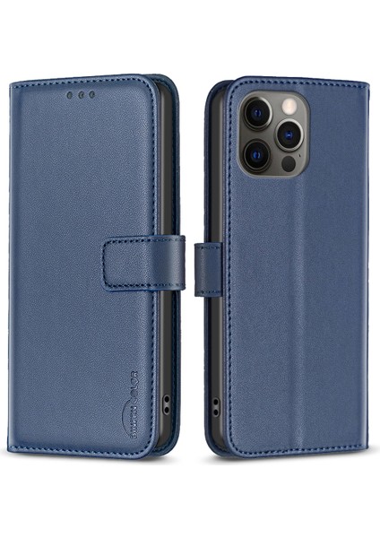 Xstepcase Apple iPhone 12/12 Pro 6.1 Için Cüzdan Kılıfı, Pu Deri Standı Folio Telefon Kapağı (Yurt Dışından)