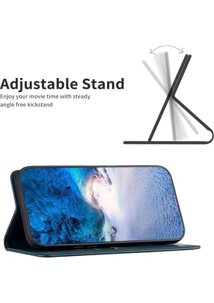 Xstepcase Apple iPhone 11 Pu Deri Damla Damalı Stand Kapak Kart Tutucu Telefon Kılıfı (Yurt Dışından)