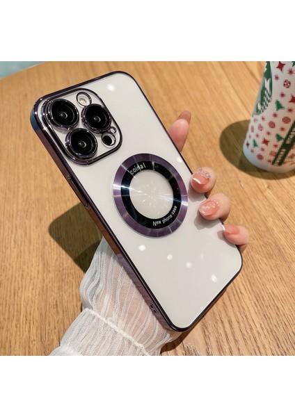 Xstepcase Apple iPhone 12 Pro Yükseltilmiş Çerçeve Elektrapan Telefon Kapağı Manyetik Şarj Telefon Kılıfı Kabuğu (Yurt Dışından)