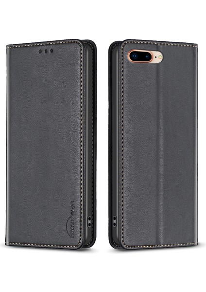 Xstepcase Apple iPhone 8 Plus / 7 Plus / 6 Plus / 6s Artı Deri Kapak Kartı Yuvası Standı Telefon Çantası Için (Yurt Dışından)