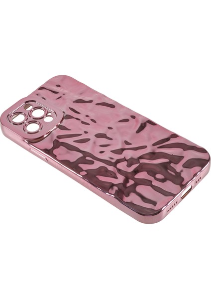 Xstepcase Apple iPhone 12 Pro Için Elektrokaplatma Telefon Kılıfı, Kırışmış Düzensiz Çizelge Anti Tpu Kapak (Yurt Dışından)