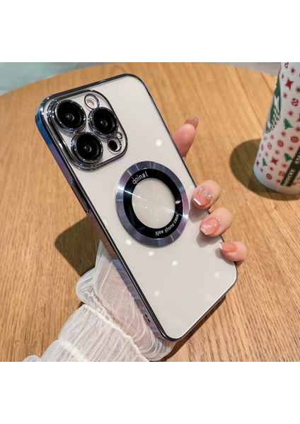 Xstepcase Apple iPhone 12 Pro Yükseltilmiş Çerçeve Elektrapan Telefon Kapağı Manyetik Şarj Telefon Kılıfı Kabuğu (Yurt Dışından)