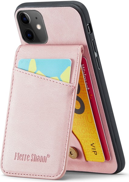 Xstepcase Apple iPhone 11 Crazy Horse Doku Pu Deri+Tpu Kart Yuvası Kılıfı (Yurt Dışından)