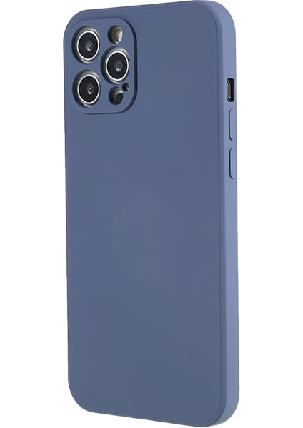Xstepcase Apple iPhone 12 Pro Max Için 6.7 Yumuşak Tpu Damla Geçirmez Kauçuk Kapak Fiber Astar Yastık Telefon Kasası (Yurt Dışından)
