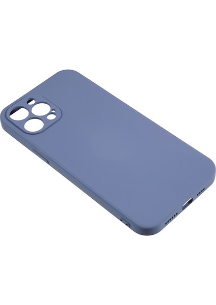 Xstepcase Apple iPhone 12 Pro Max Için 6.7 Yumuşak Tpu Damla Geçirmez Kauçuk Kapak Fiber Astar Yastık Telefon Kasası (Yurt Dışından)