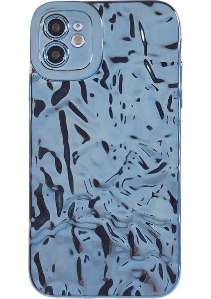 Xstepcase Apple iPhone 12 Için Yumuşak Tpu Telefon Kılıfı, Elektrapan Sırplı Düzensiz Telefon Kapağı (Yurt Dışından)