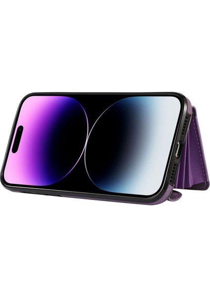 Xstepcase Apple iPhone 14 Pro Max Pu Deri+Tpu Telefon Kılıfı Kickstand Arka Kapak Rfıd Engelleme Kart Çantası (Yurt Dışından) fırsatları