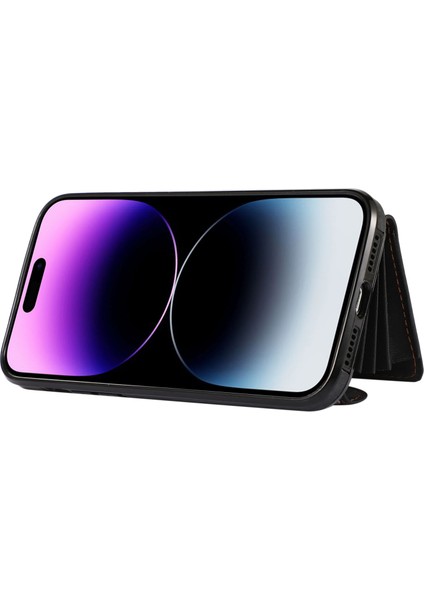 Xstepcase Apple iPhone 14 Pro Max Pu Deri+Tpu Telefon Kılıfı Kickstand Arka Kapak Rfıd Engelleme Kart Çantası (Yurt Dışından) fırsatları