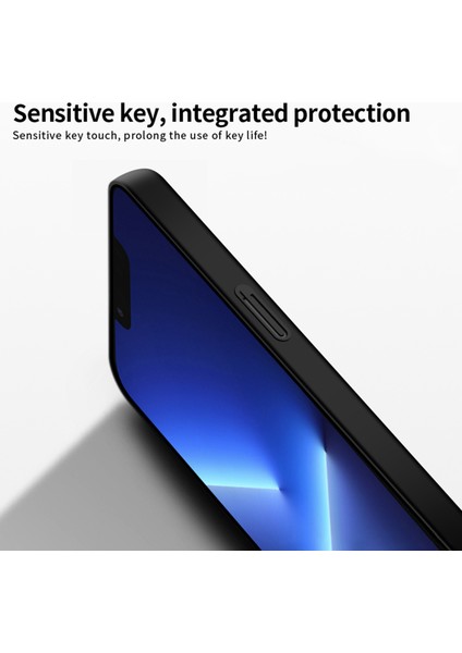 Xstepcase Apple iPhone 13 Pro Max 6.7 Mat Doku Telefon Kapağı Manyetik Halka Tutucu (Yurt Dışından)