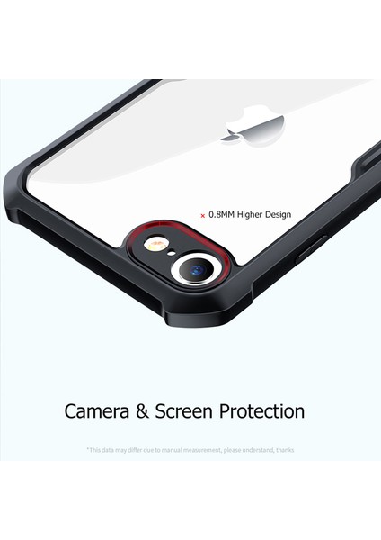 Xstepcase Apple iPhone 8/7 / Se (2020) / Se (2022) Hd Için Hd Temiz Telefon Kılıfı Akrilik+Tpu Cep Telefonu Kapak Kabuğu (Yurt Dışından)