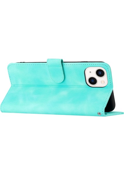 Xstepcase Apple iPhone 13 Mini Çizelge Önleme Pu Deri Stand Telefon Kılıfı Baskalı Cüzdan Kapak (Yurt Dışından)