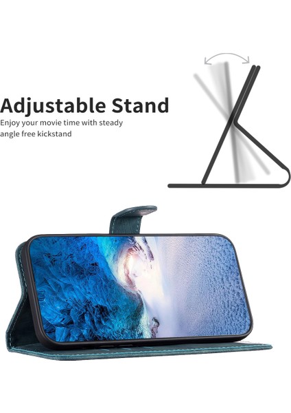 Xstepcase Apple iPhone 6 / 6s / 7/8 Şok Geçirmez Pu Deri+Tpu Flip Kapak Baskılı Desen Cüzdan Telefon Kasası (Yurt Dışından)