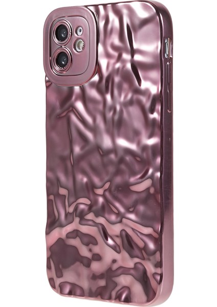 Xstepcase Apple iPhone 11 Için Buruşuk Düzensiz Telefon Kasası, Elektrokaplama Esnek Tpu Telefon Kapağı (Yurt Dışından)