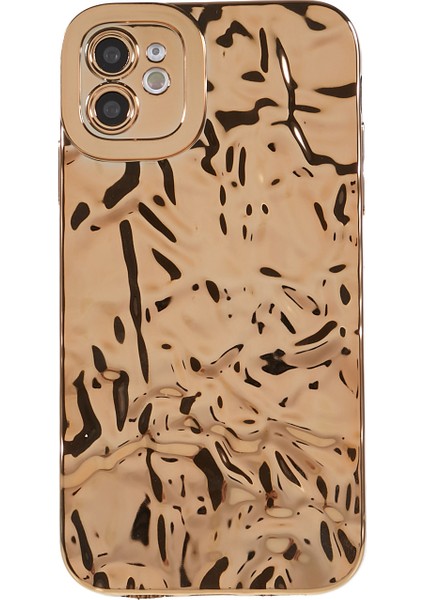 Xstepcase Apple iPhone 11 Için Buruşuk Düzensiz Telefon Kasası, Elektrokaplama Esnek Tpu Telefon Kapağı (Yurt Dışından)
