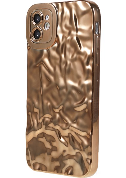 Xstepcase Apple iPhone 11 Için Buruşuk Düzensiz Telefon Kasası, Elektrokaplama Esnek Tpu Telefon Kapağı (Yurt Dışından)