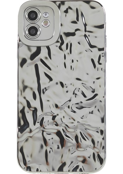 Xstepcase Apple iPhone 11 Için Buruşuk Düzensiz Telefon Kasası, Elektrokaplama Esnek Tpu Telefon Kapağı (Yurt Dışından)