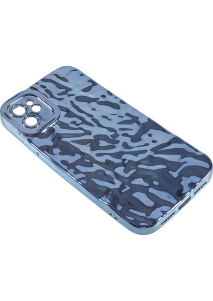 Xstepcase Apple iPhone 11 Için Buruşuk Düzensiz Telefon Kasası, Elektrokaplama Esnek Tpu Telefon Kapağı (Yurt Dışından)