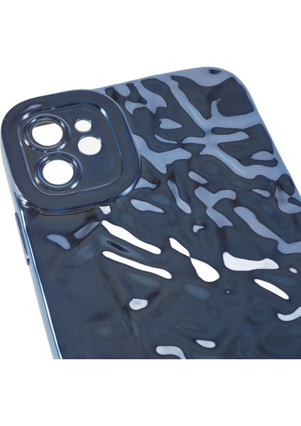 Xstepcase Apple iPhone 11 Için Buruşuk Düzensiz Telefon Kasası, Elektrokaplama Esnek Tpu Telefon Kapağı (Yurt Dışından)