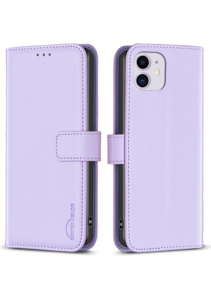 Xstepcase Apple iPhone 11 Pu Deri Cüzdan Kılıfı Manyetik Folio Flip Stand Telefon Kapağı (Yurt Dışından)