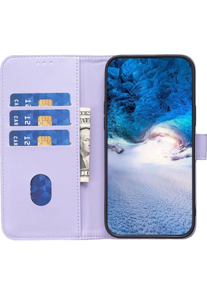 Xstepcase Apple iPhone 11 Pu Deri Cüzdan Kılıfı Manyetik Folio Flip Stand Telefon Kapağı (Yurt Dışından)
