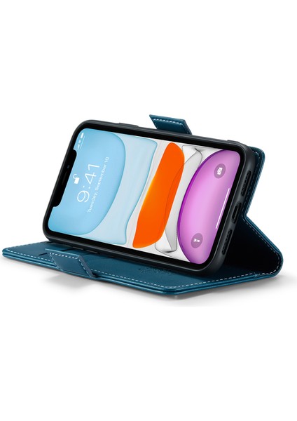 Xstepcase Apple iPhone 11 Pu Deri Flip Kapak Rfıd Engelleme Koruyucu Kılıf Için Cüzdan Telefon Kılıfı (Yurt Dışından)