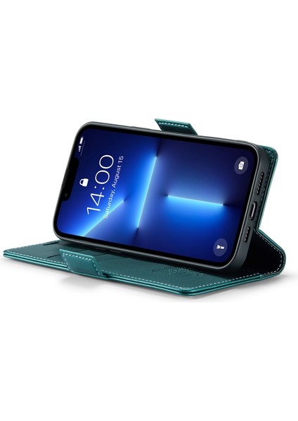 Xstepcase Apple iPhone 13 Pro Max 6.7 Rfıd Engelleme Cüzdan Kılıfı Litchi Doku Deri Stand Telefon Kapağı (Yurt Dışından) fırsatları