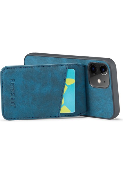 Xstepcase Apple iPhone 12/12 Pro 6.1 Kart Yuvaları Kickstand Pu Deri+Tpu Kılıfı (Yurt Dışından)