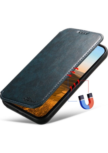 Xstepcase Apple iPhone 13 Için 6.1 Toz Geçirmez Telefon Kasası Standı Cüzdan Deri Kapağı Magsafe ile Uyumlu (Yurt Dışından)