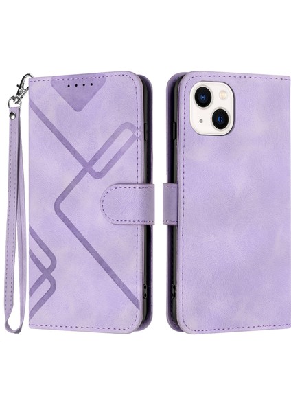 Xstepcase Apple iPhone 13 Mini 5.4 Şık Baskılı Telefon Kılıfı Pu Deri Cüzdan Stand Kapağı (Yurt Dışından)