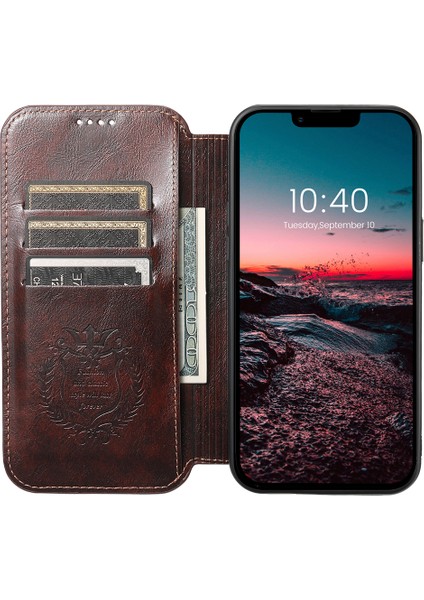Xstepcase Apple iPhone 13 Için 6.1 Toz Geçirmez Telefon Kasası Standı Cüzdan Deri Kapağı Magsafe ile Uyumlu (Yurt Dışından) indirimleri