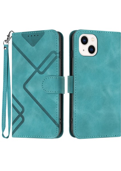 Xstepcase Apple iPhone 13 Mini 5.4 Şık Baskılı Telefon Kılıfı Pu Deri Cüzdan Stand Kapağı (Yurt Dışından)