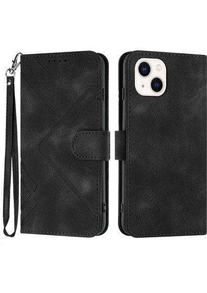 Xstepcase Apple iPhone 13 Mini 5.4 Şık Baskılı Telefon Kılıfı Pu Deri Cüzdan Stand Kapağı (Yurt Dışından)