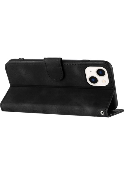 Xstepcase Apple iPhone 13 Mini 5.4 Şık Baskılı Telefon Kılıfı Pu Deri Cüzdan Stand Kapağı (Yurt Dışından)