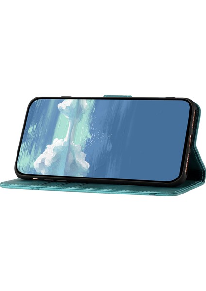 Xstepcase Apple iPhone 13 Mini 5.4 Şık Baskılı Telefon Kılıfı Pu Deri Cüzdan Stand Kapağı (Yurt Dışından)