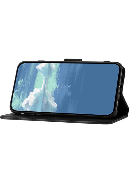 Xstepcase Apple iPhone 13 Pro Max 6.7 Basılı Flip Stand Pu Deri Cüzdan Telefon Kılıfı (Yurt Dışından)