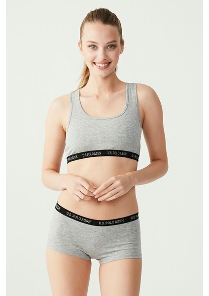 65003 Kadın Modal Sporcu Büstiyer Şort Set