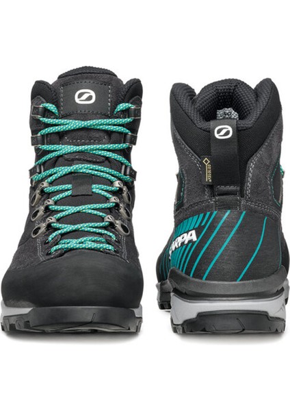 Mescalıto Trk Gtx Wmn Kadın Bot Dark Anthracite-Tropical Green