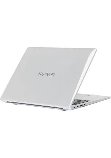 Huawei Matebook D16 2022 Uyumlu Kılıf Koruyucu Kapak Parlak Şeffaf Tasarım Hava Kanallı Tam Koruma