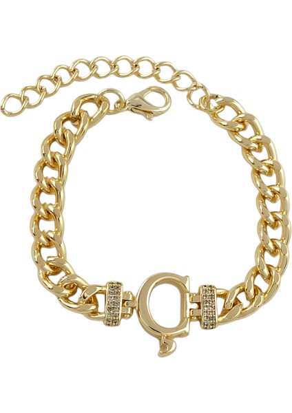 Gold Ç Harf Bileklik TRBILEK70357 fiyatları