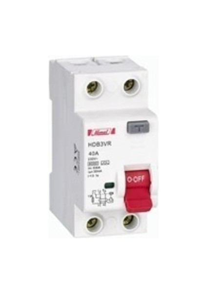 HDB3VR240TC 40A 300MA Kaçak Akım Rölesi