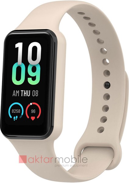 Amazfit Band 7 Silikon Kordon Premium Spor Kayış Tam Uyumlu Yumuşak Doku