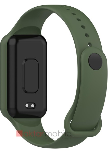 Amazfit Band 7 Silikon Kordon Premium Spor Kayış Tam Uyumlu Yumuşak Doku modelleri