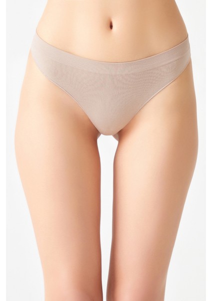 Bej Seamless Tanga Külot Thong fiyatları