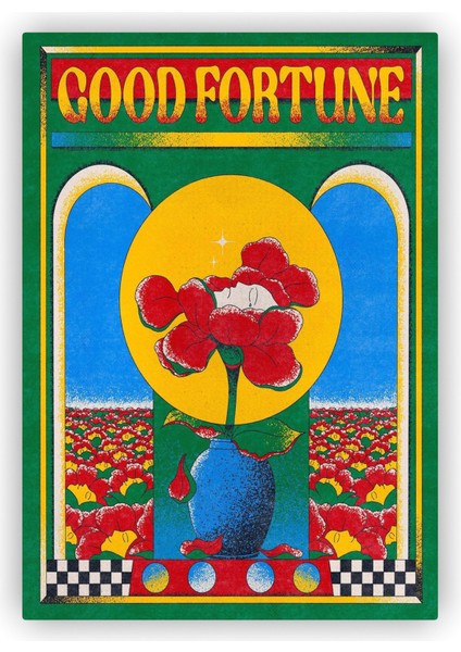 Good Fortune Ahşap Poster 20X29 cm