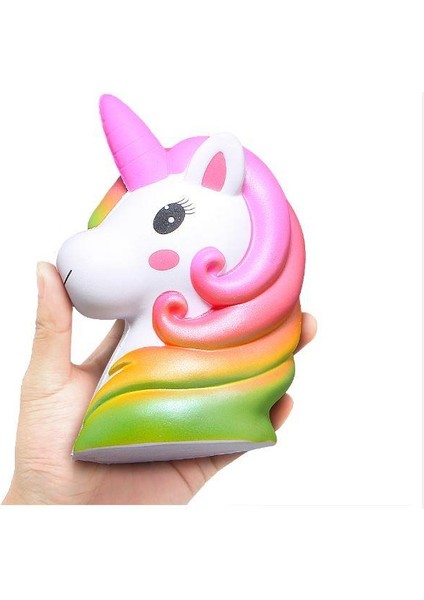 Anahtarlık Çanta Araba Cüzdan Süsü Squishy Unicorn Sukuşi Oyuncak Çocuk