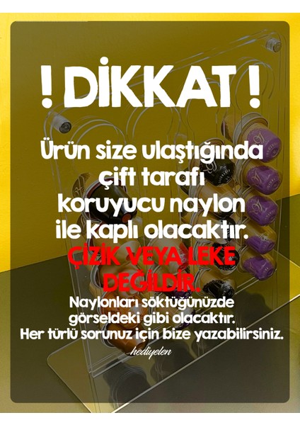 Nespresso Uyumlu Kahve Kapsül Tutucu Düzenleyici modelleri