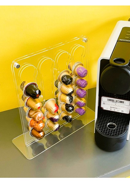 Nespresso Uyumlu Kahve Kapsül Tutucu Düzenleyici