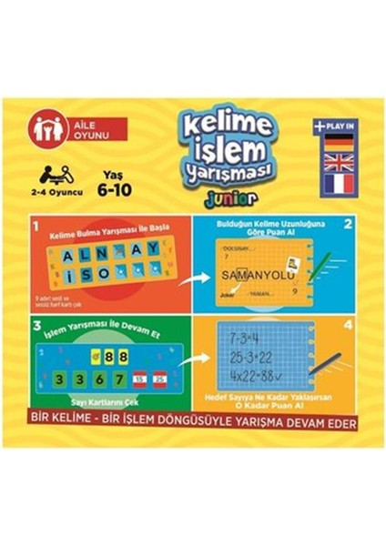 Kelime İşlem Yarışması Junior